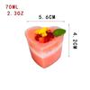Square Transparent Disposable Dessert Cup - Perfect for Pudding, Jelly, Mousse, and Ice Cream.