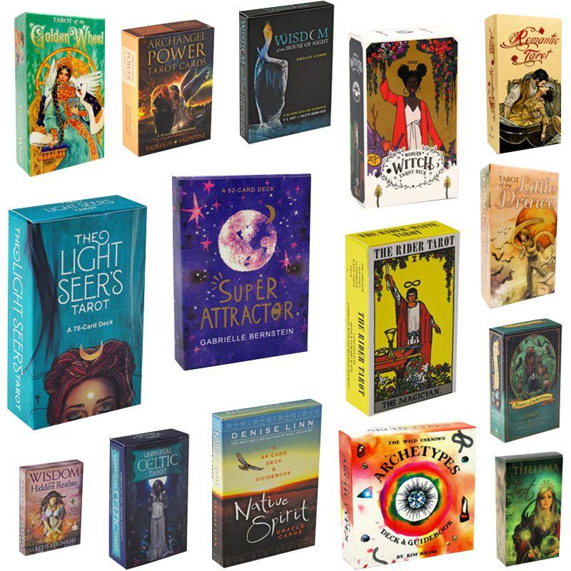 Card Tarot Deck Oracle Board Game Party Witch Wisdom Rider Spirit Celtic Prince