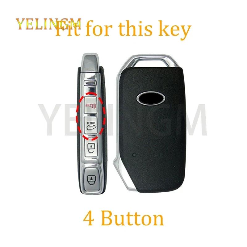 Tpu Car Key Fob Case Cover For Kia Sportage Ray Sorento Soul Telluride Cerato K5 K8 K3 Kx3 Kx7 Seltos Accessories