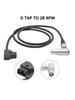 D Tap to 2B 8 Pin Right Angle Female Power Cable for  Amira Camera Battery Conversion Cable Accessories 60cm