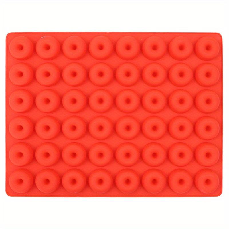 1/6-Cavity Mini Doughnut Chocolate Silicone Mould, Mini Biscuit, Fondant And Sweet Mould – Cake Decoration And Baking Tools