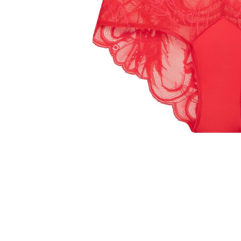 Calvin Klein Black Label Year Of The Dragon Lace Hipster Underwear Women Underwear Raspberry-Red QF7532AD