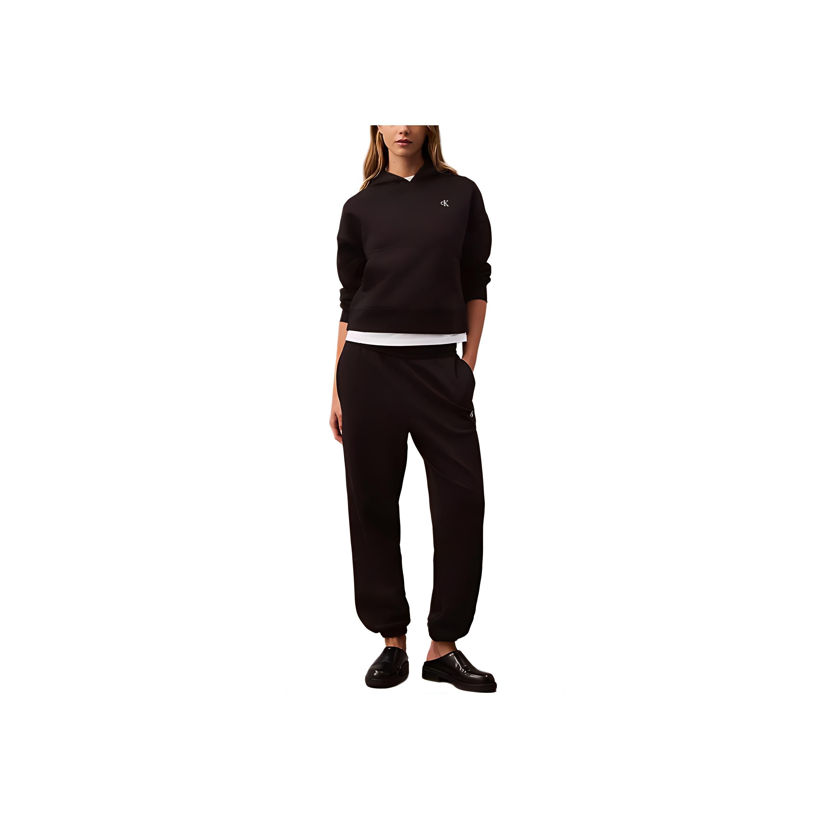 

Calvin Klein Soft Comfortable Warm Knitted Sweatpants Women Bottoms Black 40WP244-001 XS