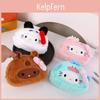 Plush Cat Pen Case With Large Capacity For Students And Gift Use