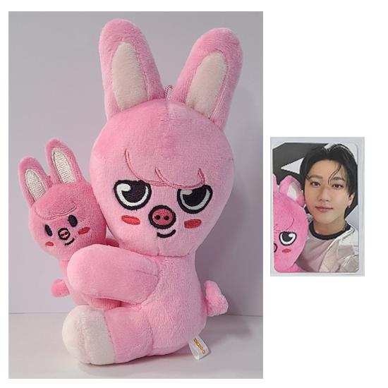 Stray Kids Skzoo Magnetinis pliušinių žaislų rinkinys - celebrATE ( Fotokortelė iš Pop Up)