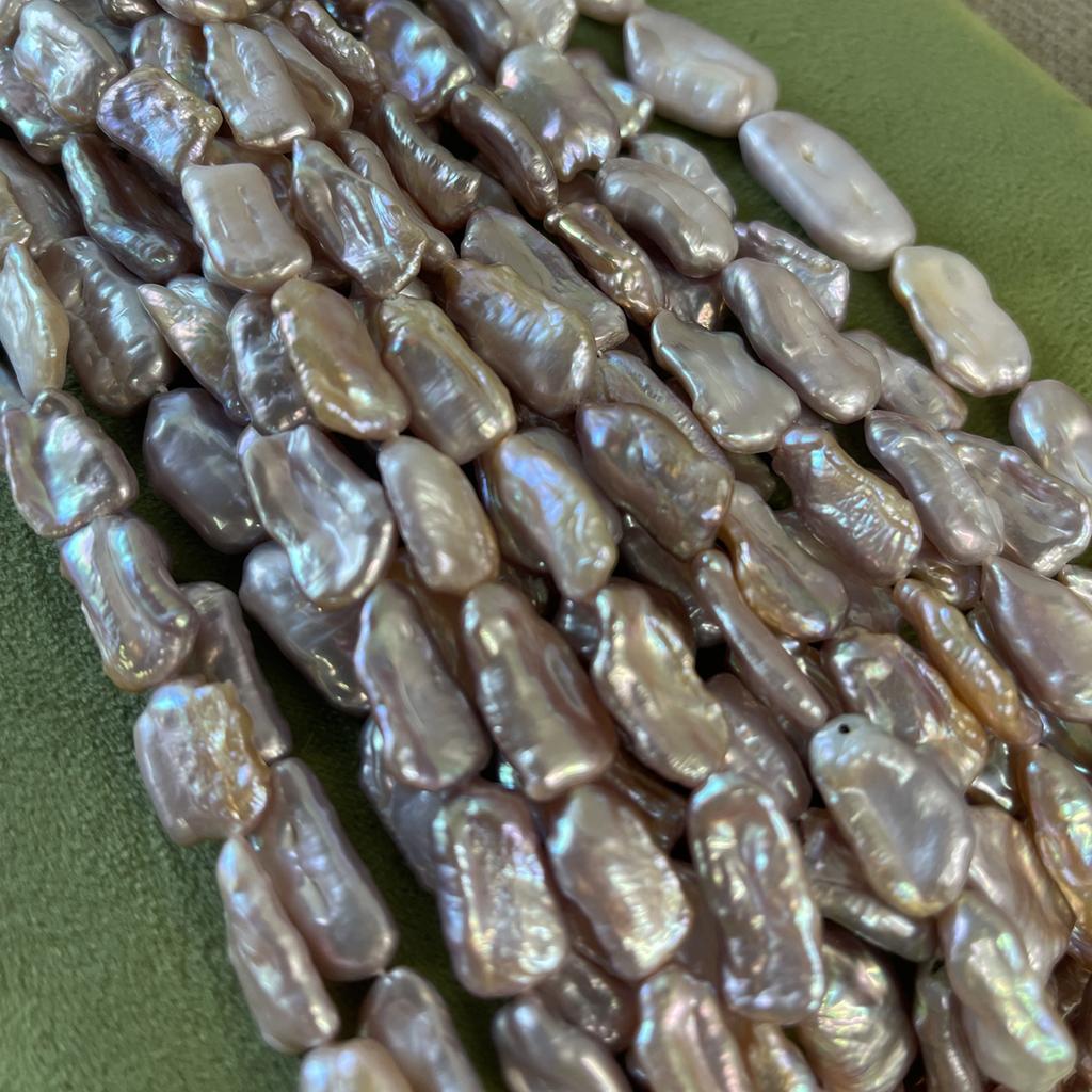 Irregular Purple Baroque Pearl 9x16mm For Jewelry Making DIY Earrings Bracelets Necklaces Accessories