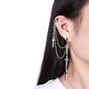 Punk Cross Drop Earrings With Alloy Metal For Womens Fashion Accessories