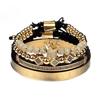 Fashion Multi-layered Stacked Diamond-encrusted Crown-shaped Fashionable Beaded Bracelet