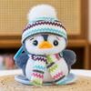 Cute Cute Scarf Little Penguin Pendant Plush Toy Doll Bag Pendant Doll Keychain Rag Doll