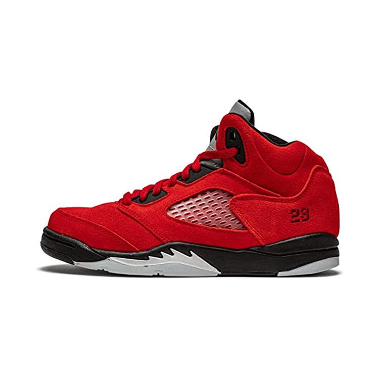 New Jordan 5 Retro Raging Bull Red 2021 PS 440889-600