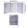 3-Sided Foldable Splatter Guard Large Space-Saving Grease Shield Easy Clean Reusable Splash Guard Restaurant