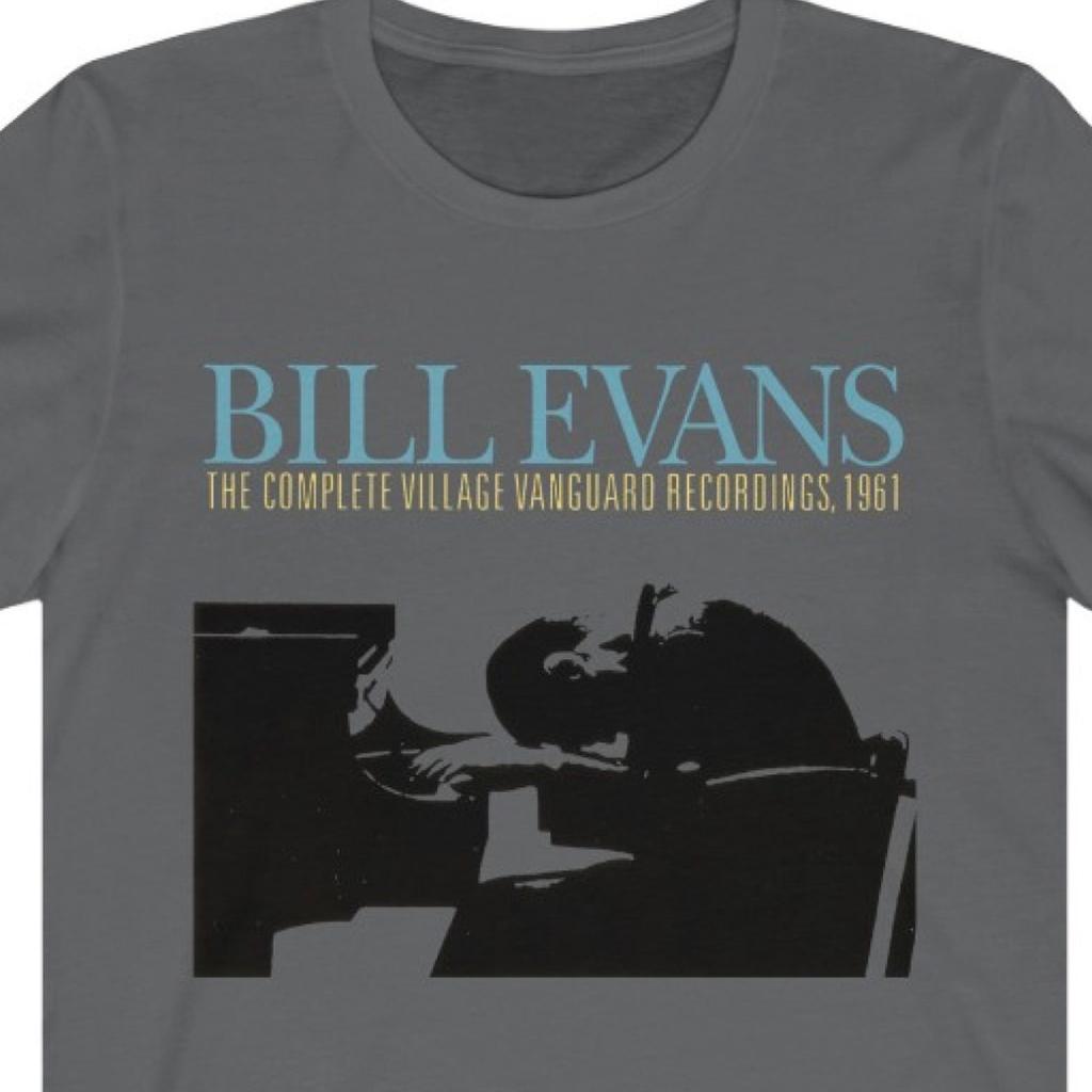 Bill Evans Jazz Album Cover T-Shirt and kids tshirt: Retro Music Tee