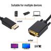 1.8m DisplayPort to VGA Adapter Cable - DP to VGA Monitor Converter
