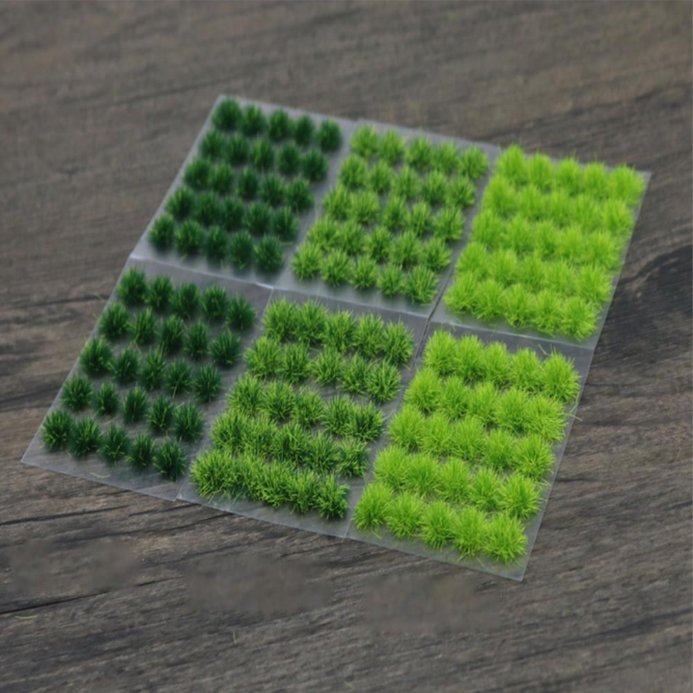 

Модель сценария пучков травы Статическая трава DIY Пейзаж Green