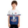 Kids Independence Day Print Round Neck Short Sleeve Casual T-shirt