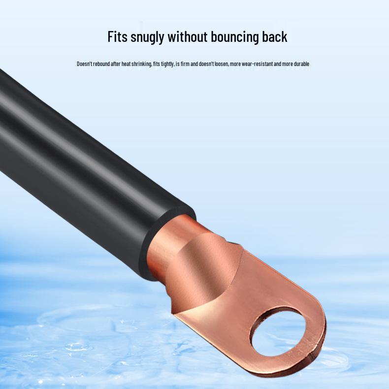 Adhesive-Lined Waterproof Heat Shrink Tube: 4x Shrink, Wear-Resistant, Split Wire Sleeve