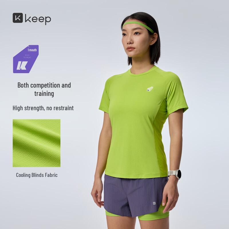 Keep Women s Cool-Feel Quick-Dry Running T-Shirt L