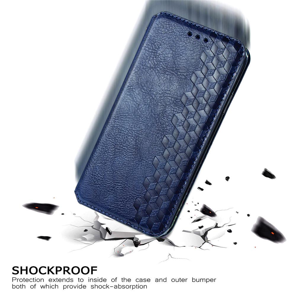 Luxury Leather Case For iPhone 13 14 12 11 15 16 Pro XR XS Max SE 2020 8 7 Plus Mini Flip Wallet Card Slot Stand Phone Cover