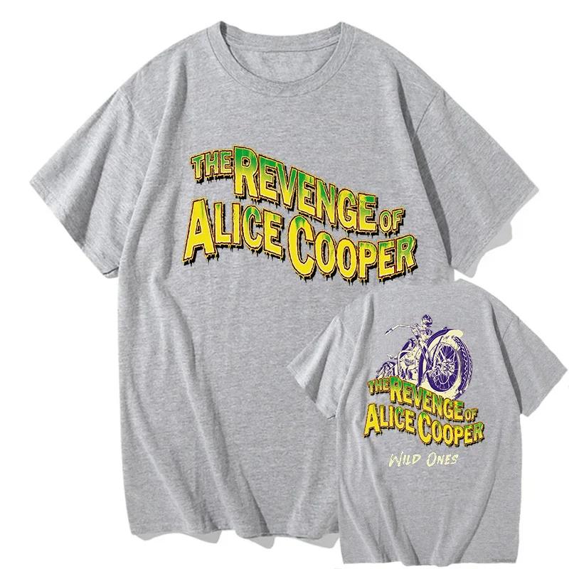 

Alice Cooper Wild Ones Tour Summer TShirt Man Woman Harajuku ONeck Short Sleeve Shirts Music Fans Gift Aesthetic Tops Clothes 4XL