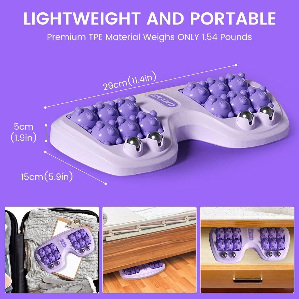 Raised Foot Massager Acupressure Foot Roller Massager New Foot Acupressure Massager  Office Home