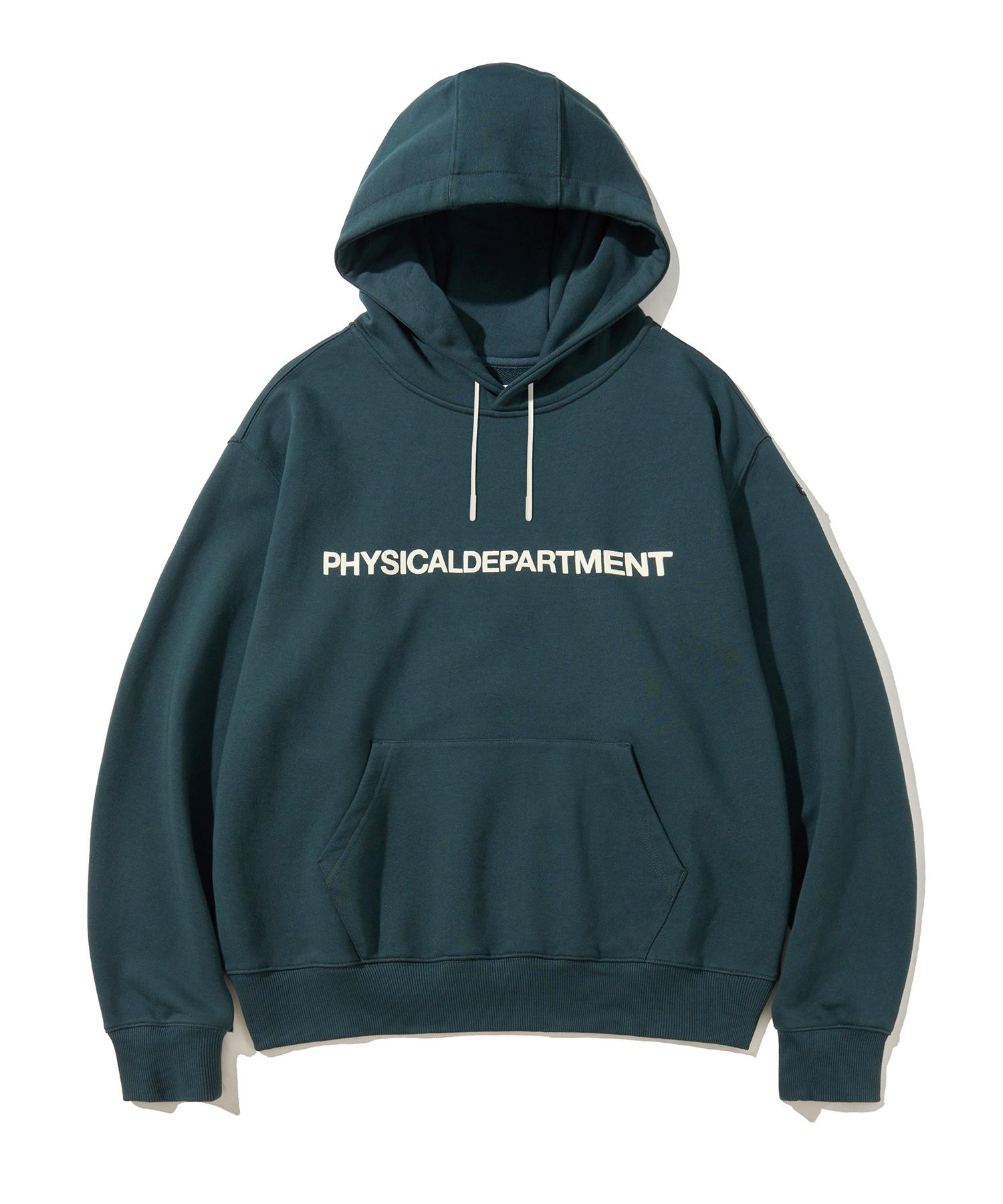 Physical Department P-Dept Original Logo Hoodie Dark Green Dark Green/S