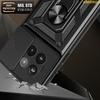AMORUS Kickstand Case for OnePlus 13R 5G/Ace 5 5G/Ace 5 Pro 5G PC+TPU Phone Cover with Camera Lens Slider