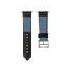 Strap for Apple Watch Band 49mm 45mm 44mm 40mm 41mm 42mm 38mm Denim Leather Wristband Bracelet for IWatch Ultra Series 8 7 6 5 4 3 SE