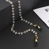 Women Crystal Beads Sunglasses Glasses Chains Lanyards Neck Strap Rope Eyewear Cord Holder Accessories Mask Chain