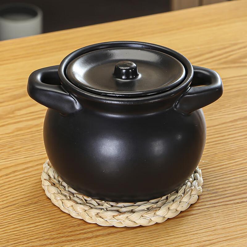 GOWKE Ceramic Stew Pot with Lid