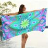 Vintage Colorful Patterns Beach Towel Quick-drying Super Absorbent Suitable for Beach Vacation Pool Yoga Summer Gift for Friends