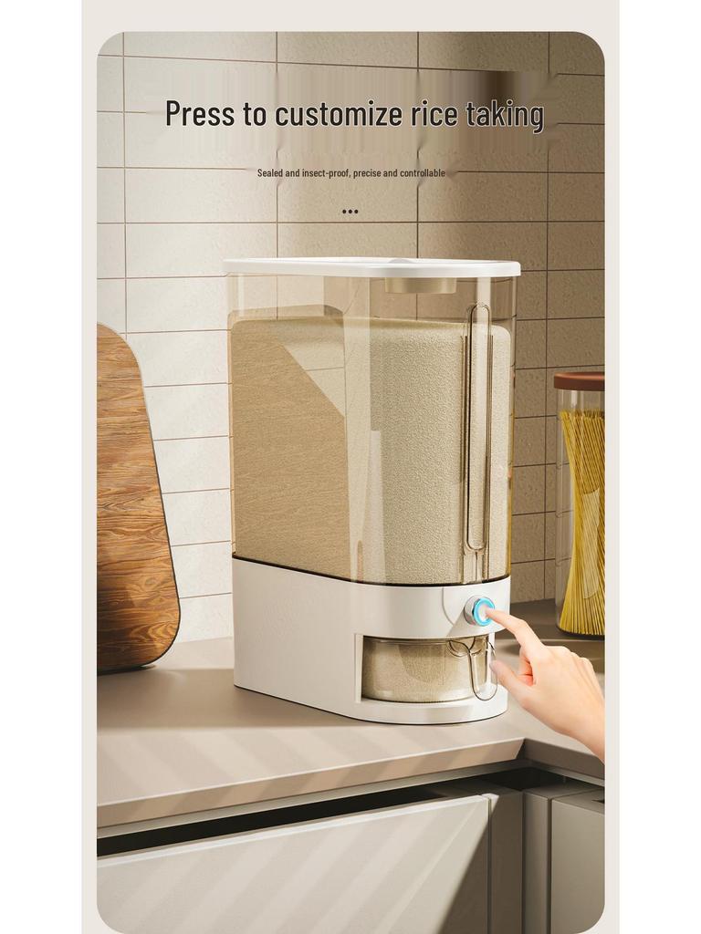 Sealed Anti-Moth Moisture-Proof Rice Storage Container, 2026 New Large Capacity Rice Box