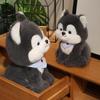 Cute Cartoon Husky Dog Plush Toy, Super Soft Stuffed Animal, Perfect Cuddly Gift for Boys and Girls, Birthday Party or Holiday Home Decor