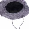 Korean Style Drawstring Bucket Hats Summer Fisherman Hat Fashion Plaid Sun Hats  Travel