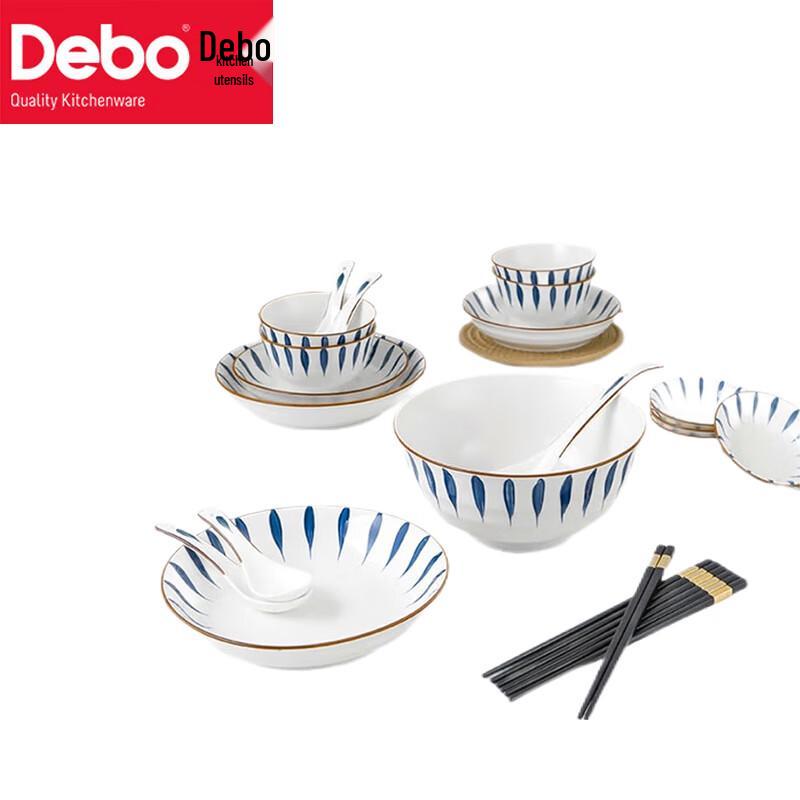 

Debao Katherine 22-Piece Ceramic Dinnerware Set