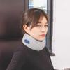 Almofada em Forma de U Dobrável Suporte de Pescoço em Espuma de Memória Design Ergonômico Portátil Capa Removível Lavável