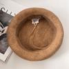 Women S Vintage Versatile Korean Style Small Face Mushroom Beret Hat Customizable
