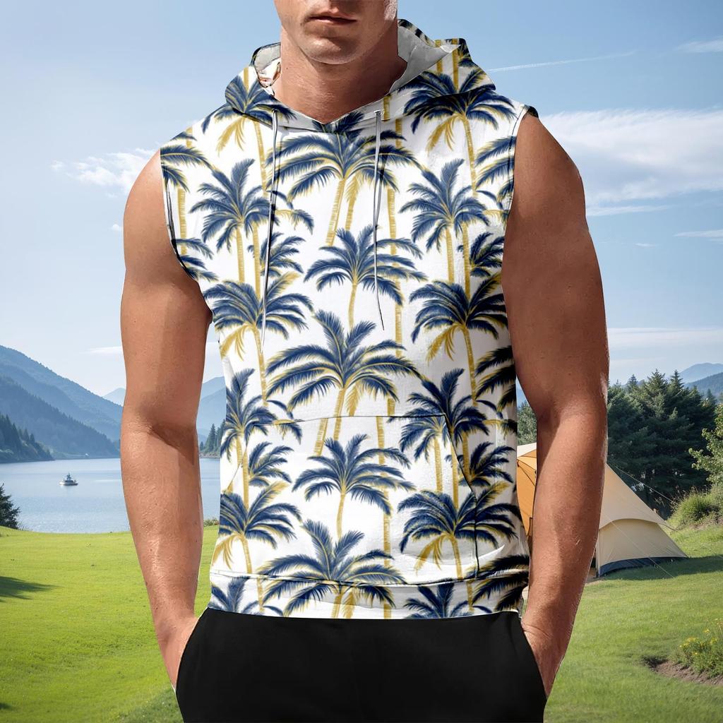 Muscle Men's Sports Casual Tank Top Summer Fitness Men's Shirt