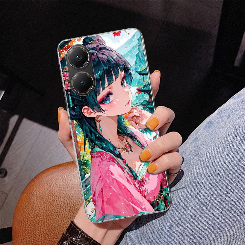 A-Apothecary D-Diaries Maomao Phnoe Case for Xiaomi Poco X5 X6 X7 Pro X4 Gt F7 Ultra M8 M7 Redmi 15C 15 13C 13 12C 12 Unique Cov
