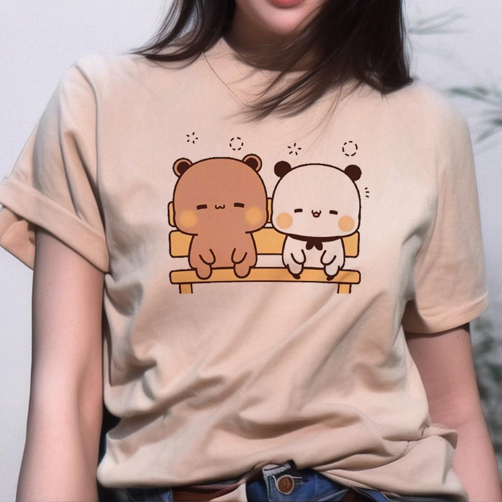 Bubu And Dudu tshirts Women summer tshirts feUnisex y2k designer streetwear clothes
