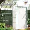 Four-Tier Mini Greenhouse - Green/White