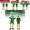 Festive Green Christmas Elf Outfit For Adults Cosplay Perfect For Halloween Events