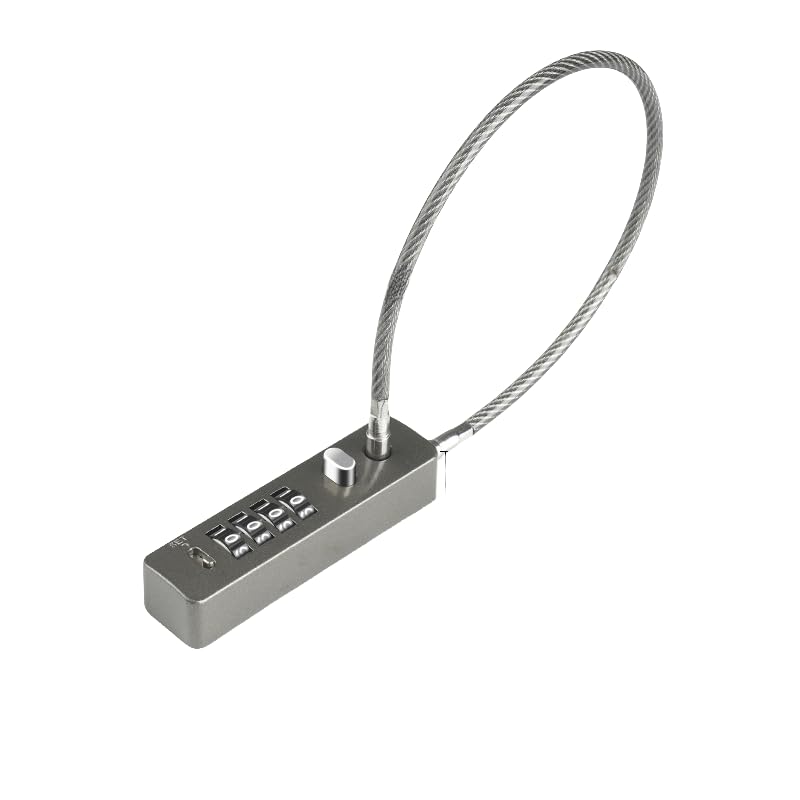 CLEAYODO 4 Digit Password Helmet Lock Door Lock Car Lock