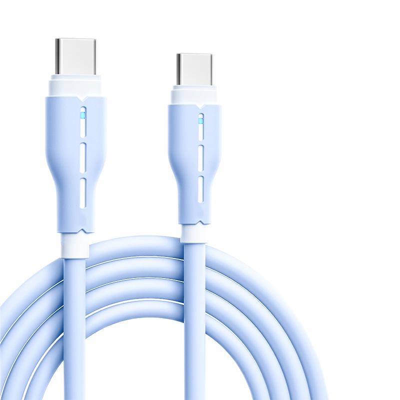 120W Dual Type-C Fast Charging Cable for Apple 15/16, Huawei Laptop & Phone, 6A