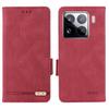 For Xiaomi 15 Pro Case Leather Wallet Flip Phone Cover with Hardware Decor