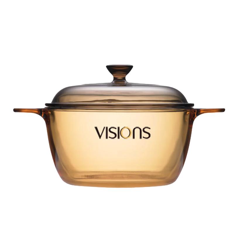 Corning VISIONS 1.5L Crystal Clear Glass Soup Pot