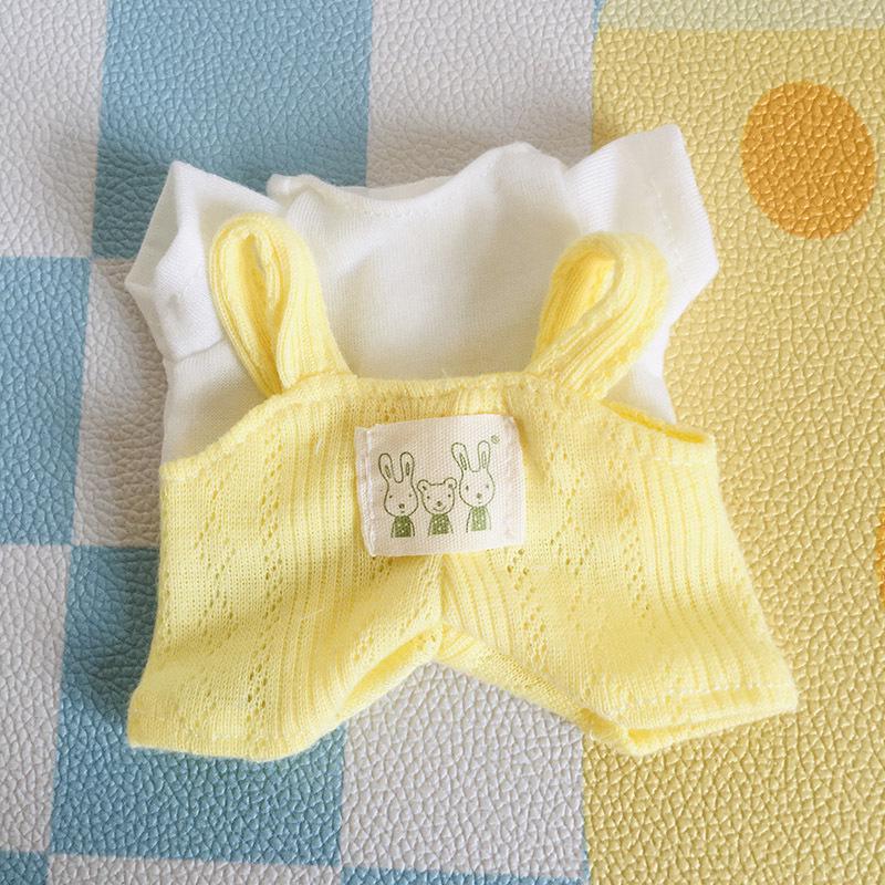 בגדי בובת קטיפה ויניל חמודה 17 ס"מ קופסה עיוורת - תליון LaBuBu שמלת אביזרים