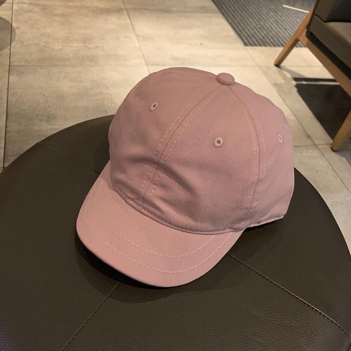 Baseball Cotton Retro Cap Shortbrim Unisex Adjustable Casual Street Hat