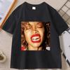 Lustiges T-Shirt Unisex Baumwolle Retro 90er Grafik T-Shirts Top Lässig Rundhals Kurzarm Unisex T-Shirt Oversized Unisex Kleidung