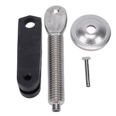 Ensemble de bride de tableau arrière en acier inoxydable 6E7 43116 00 pour moteur hors-bord 8 chevaux 40 chevaux