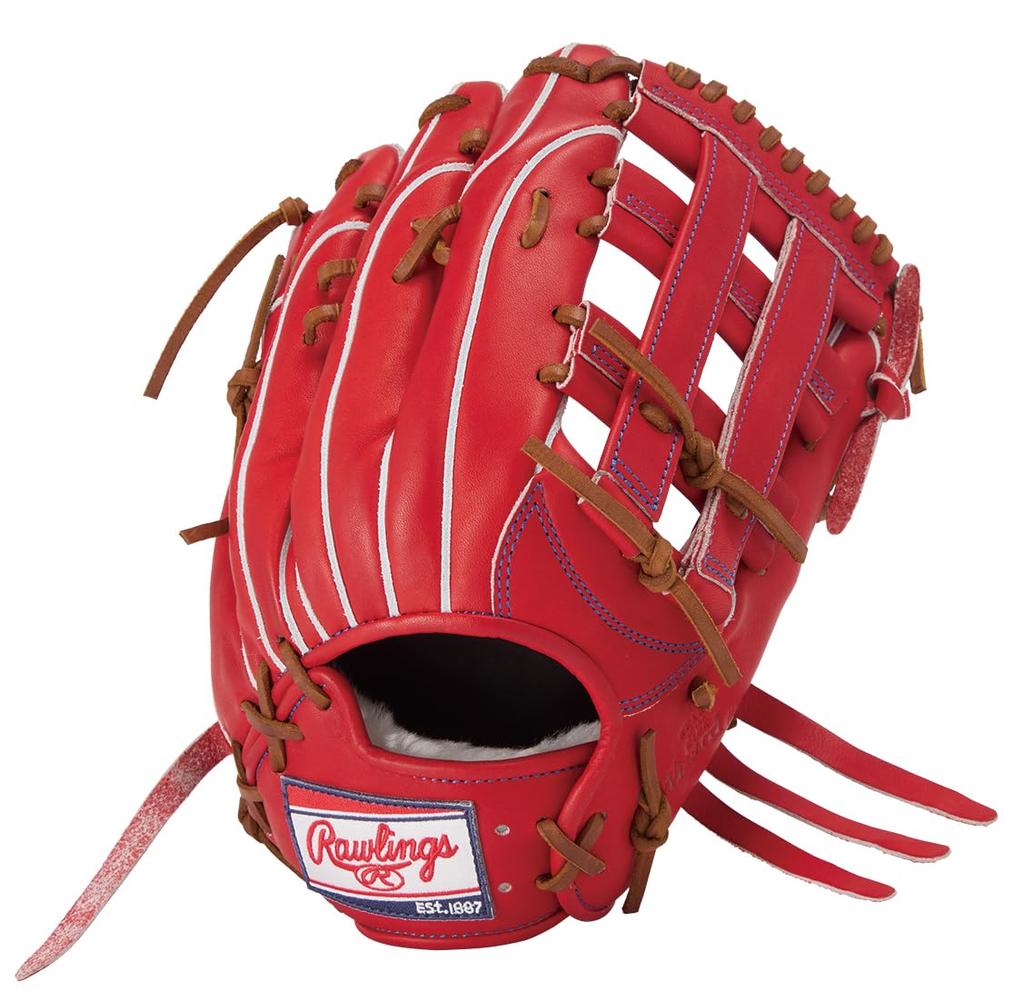 Rawlings PRO EXCEL Wizard Baseball Glove for Soft Red inches HOH® #02 Baseball, Outfielder, GR6HW2B87MG, Orange, 12.25 (Right-handed throw)